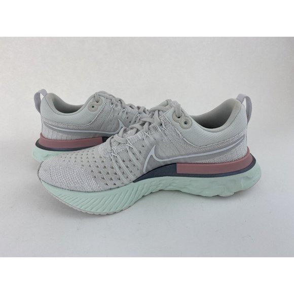 Nike React Infinity Run Flyknit 2 Green Gray Women's Sneakers Shoes NO SHOE BOX - Picture 12 of 12